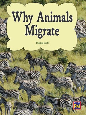 cover image of Why Animals Migrate